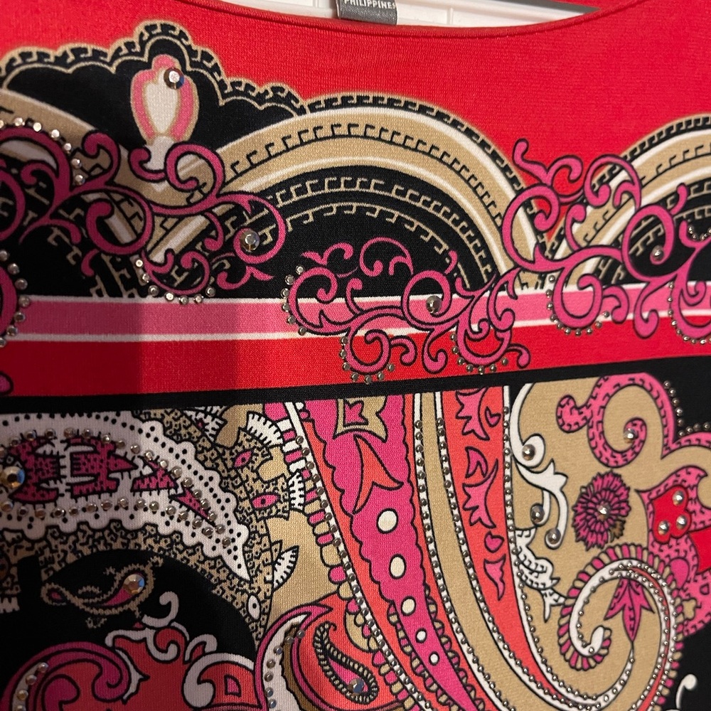 JM Collection blouse - Picture 3 of 6